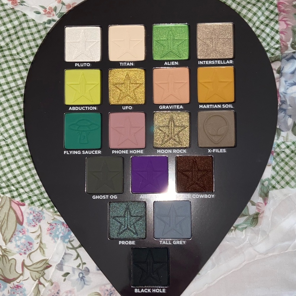 Jeffree Star Discontinued Alien Palette